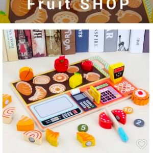 Wooden Fruit Store - Pretend Play